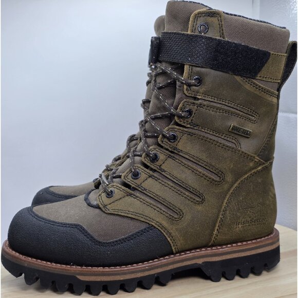 Irish Setter By Red Wing Men's 8 400 Gram Insulated Boots 3896 Leather Goretex - Picture 1 of 10